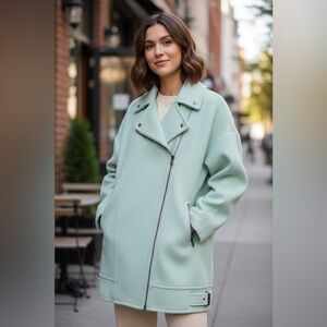 Banana Republic Moto Coat